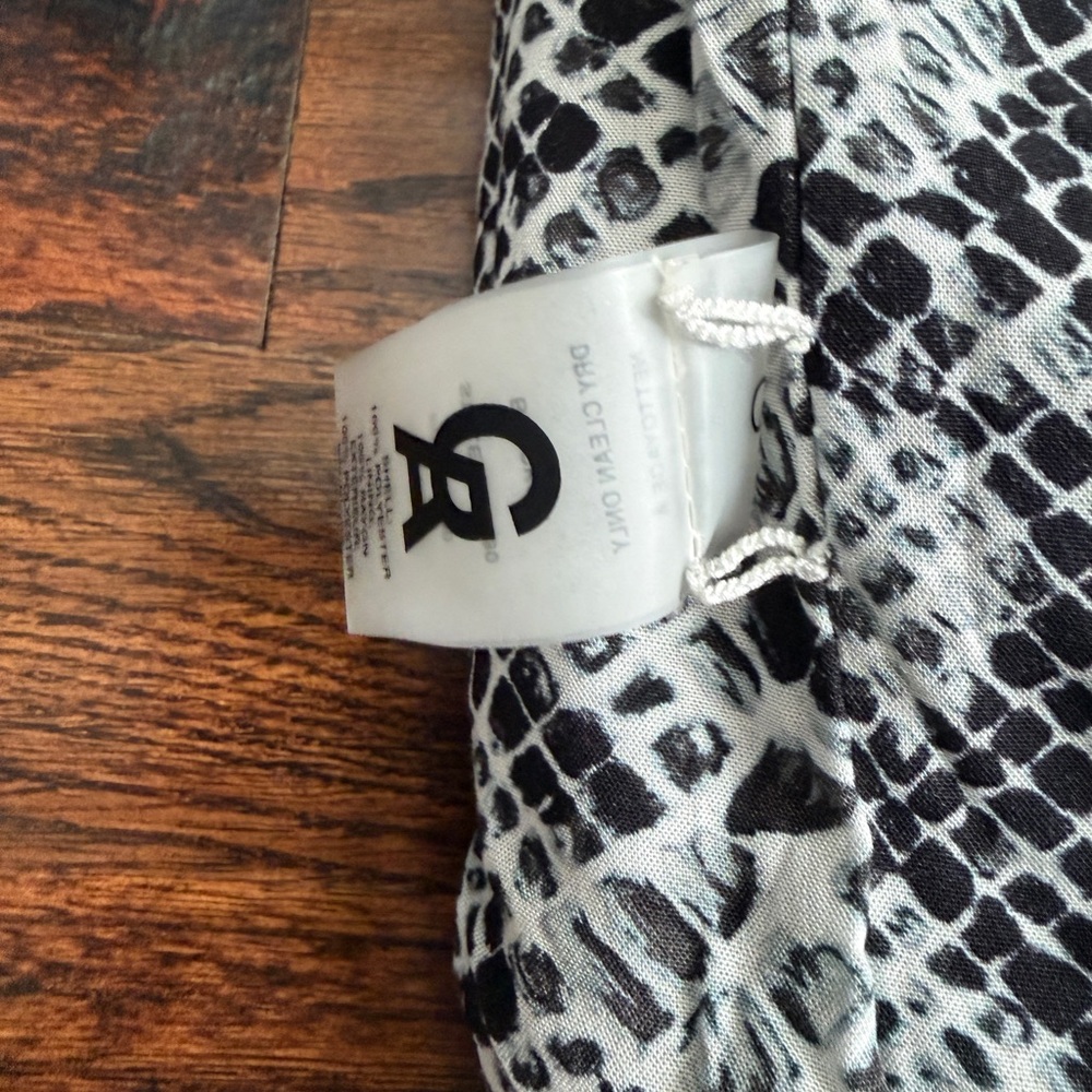 Good American Reversible Python Print Black And G… - image 5